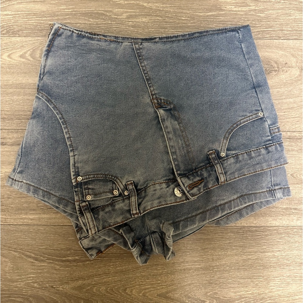 NEVER WORN Custom Denim Skort